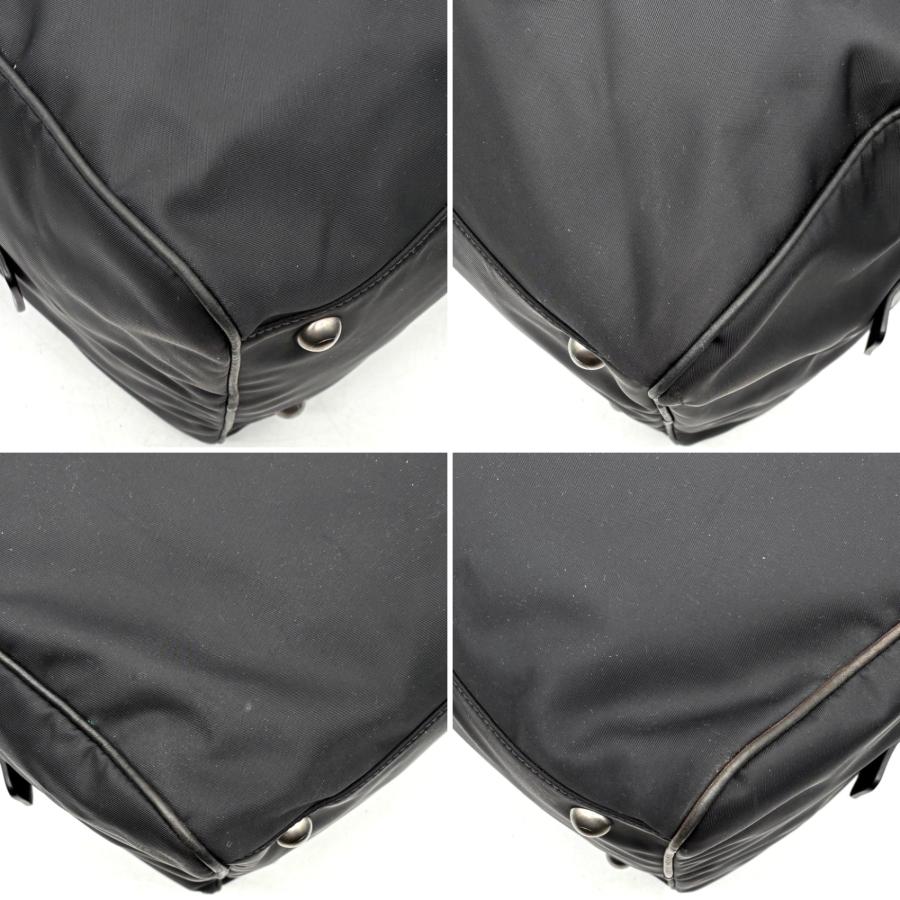 トッズ TODS 2way ボストンバッグ ショルダーバッグ ナイロン レザー