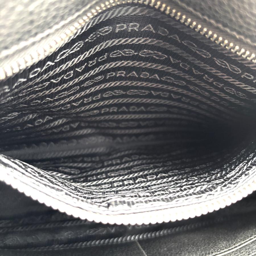 PRADA プラダ クラッチバッグ セカンドバッグ ヴィッテロシティ 三角