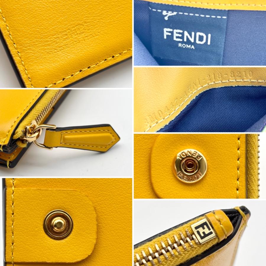 FENDI フェンディ ROMA ローマ 二つ折り財布 コンパクトウォレット 