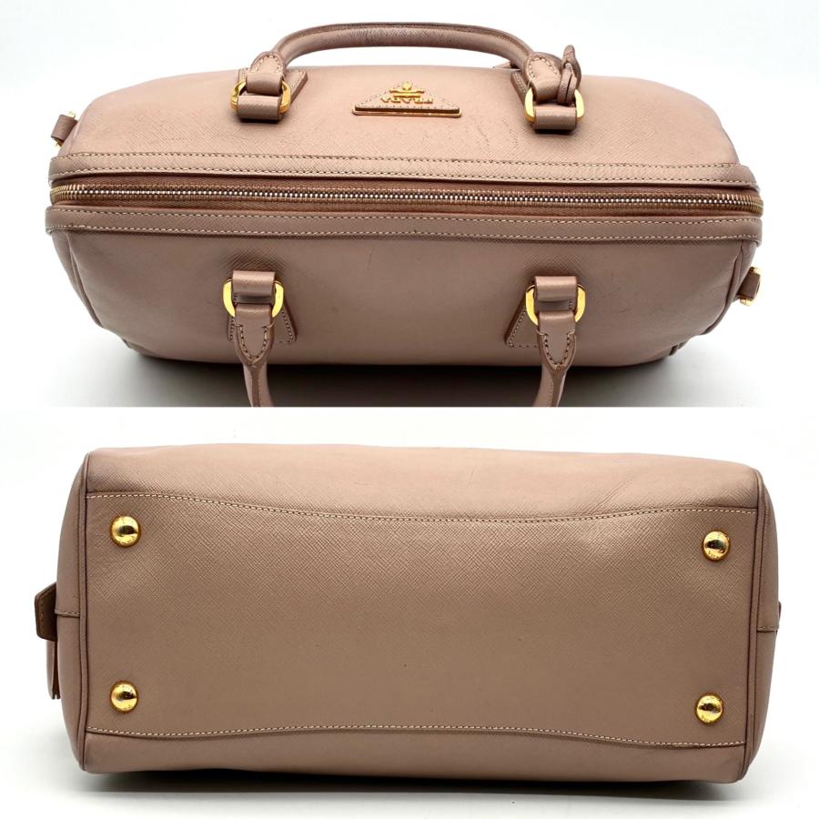 PRADA プラダ ガレリア サフィアーノ 2way ハンドバッグ ショルダー