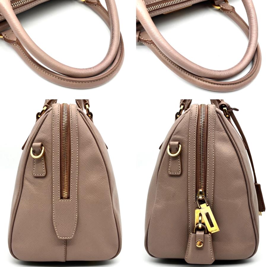 PRADA プラダ ガレリア サフィアーノ 2way ハンドバッグ ショルダー
