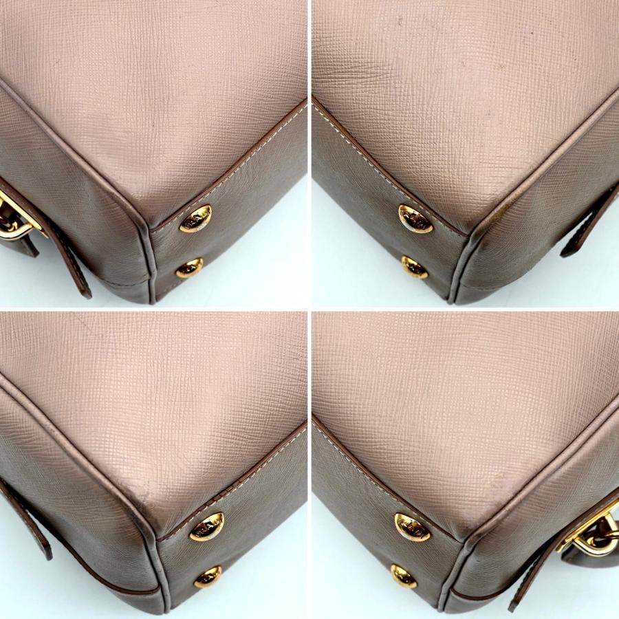 PRADA プラダ ガレリア サフィアーノ 2way ハンドバッグ ショルダー