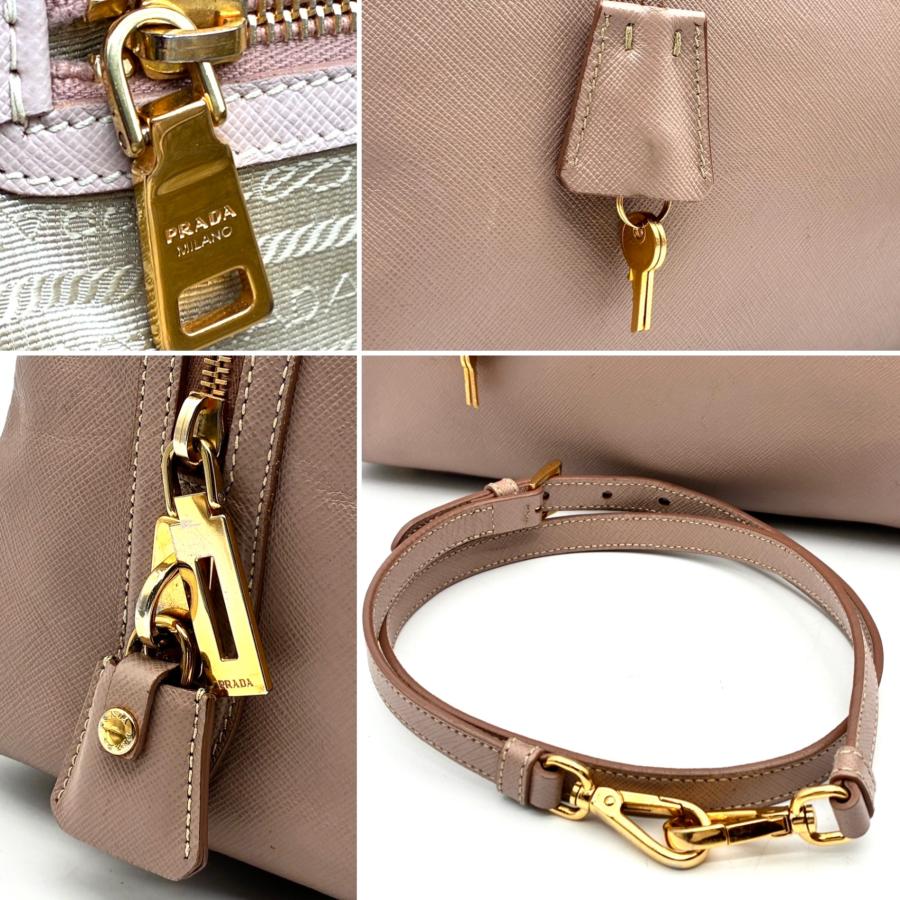 美品 PRADA プラダ ガレリア サフィアーノ ショルダーバッグ 2way PRADA プラダ ガレリア サフィアーノ 2way ハンドバッグ ショルダー