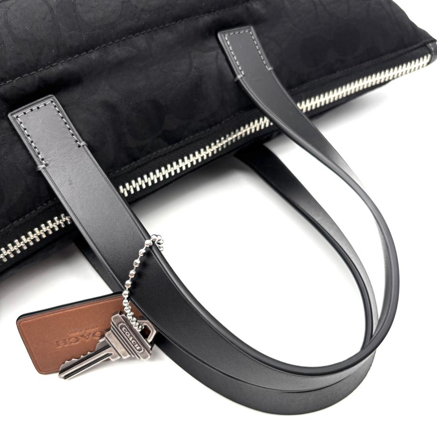 コーチ COACH ルカ ブリーフ シグネチャー 2way ビジネス バッグ