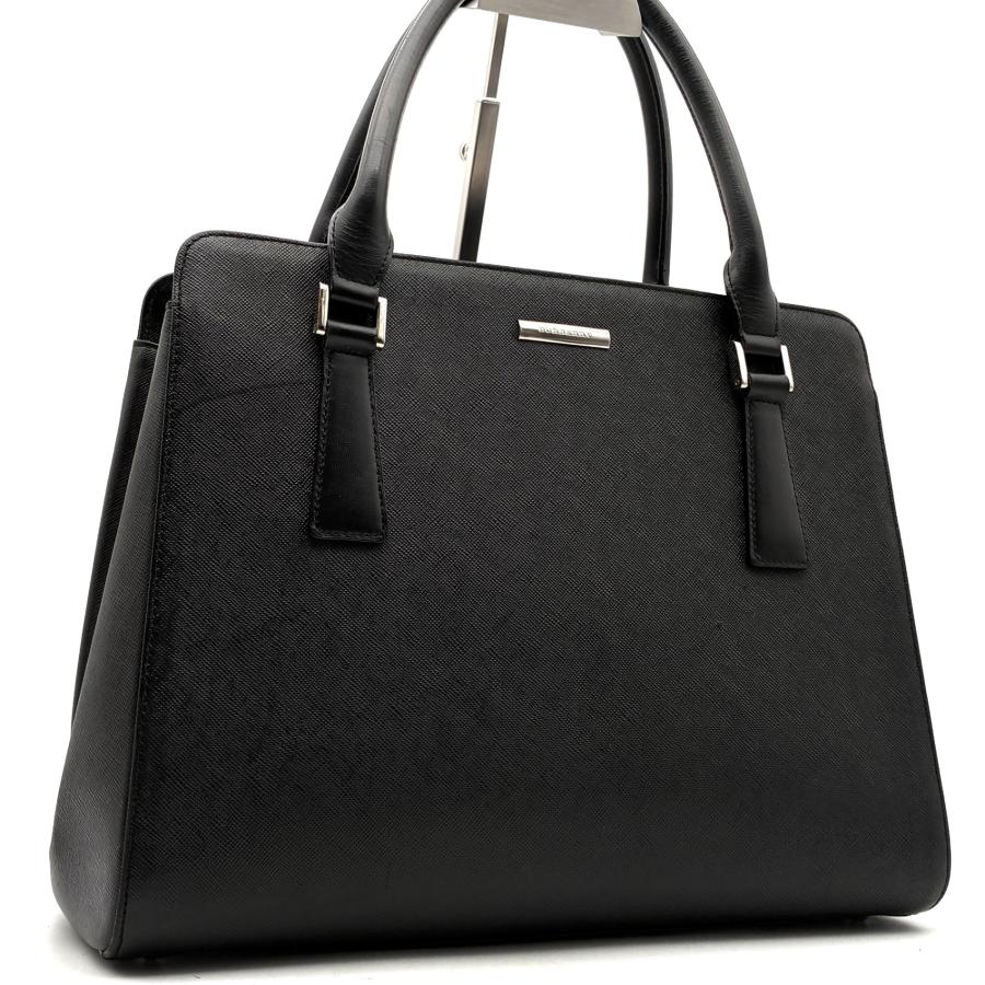 良品 バーバリー ヴィンテージ ビジネス トートバッグ 鞄 レディース メンズ BURBERRY バーバリー トートバッグ ビジネスバッグ サフィアーノ