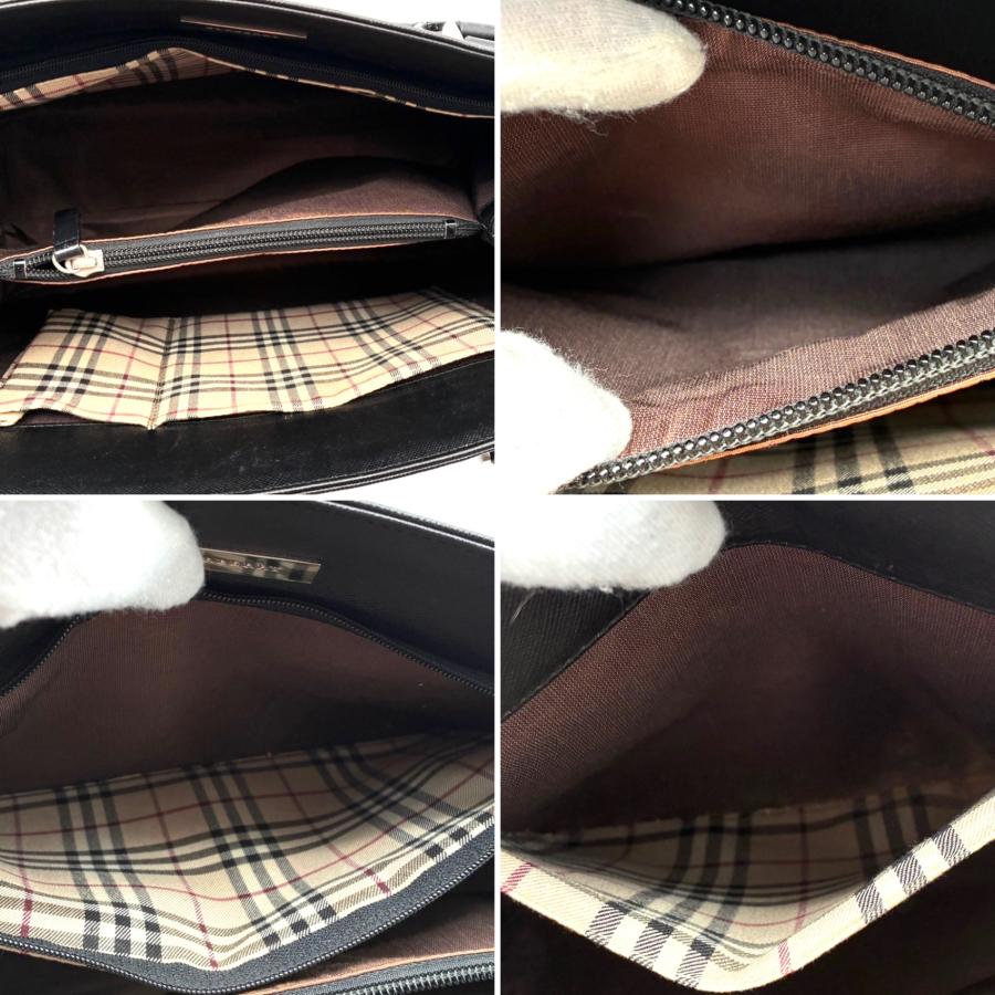 BURBERRY バーバリー トートバッグ ビジネスバッグ サフィアーノ