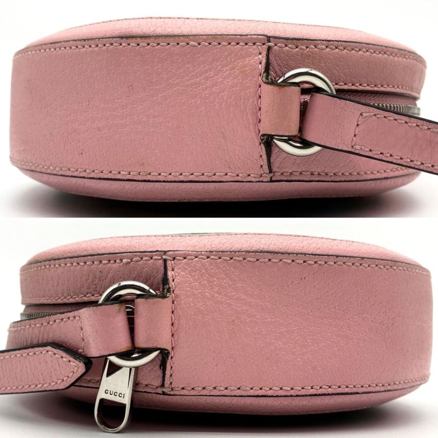GUCCI グッチ GGサイケデリック ショルダーバッグ ラウンド 丸型 PVC レザー マルチカラー ピンク 星 スター 春 夏 お出かけ デート 旅行 希少デザイン 極美品