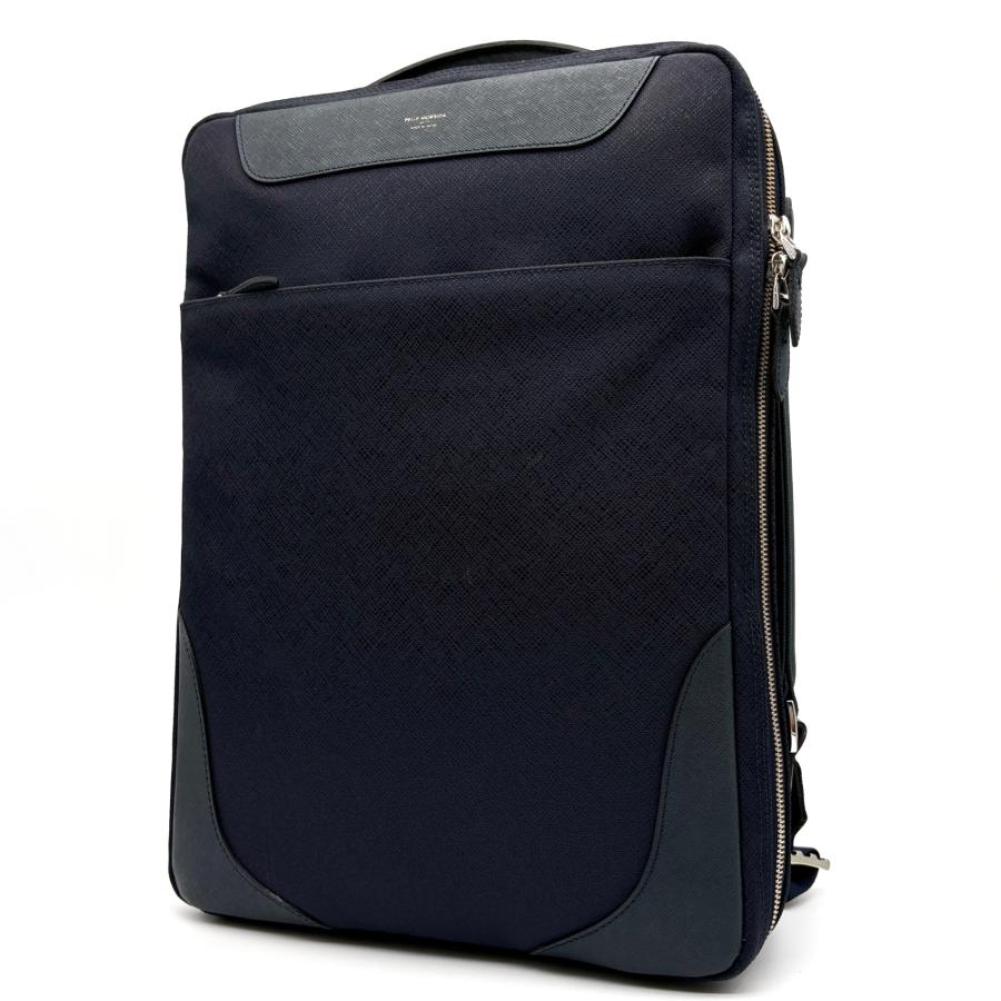 美品 ペッレモルビダ PELLE MORBIDA キャピターノ 3way ビジネスバッグ