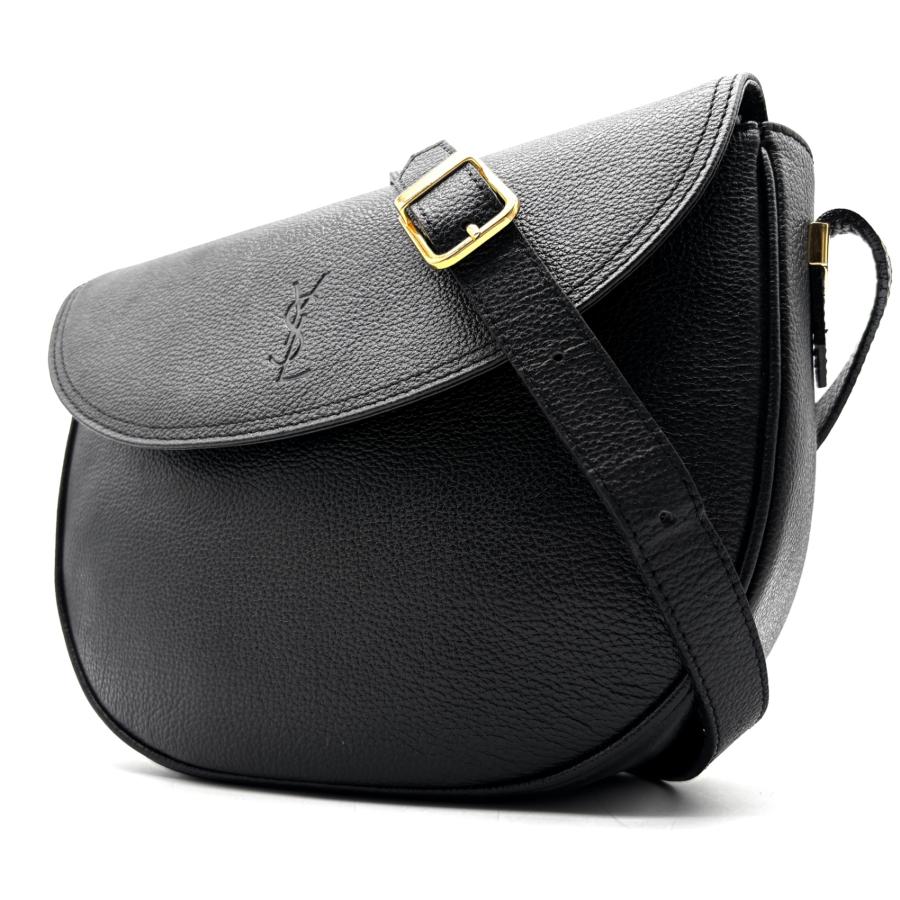YVES SAINT LAURENT / イヴサンローラン YSL ロゴ ステッチ ショルダー