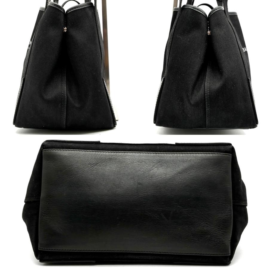 BALENCIAGA バレンシアガ ネイビーカバス S トートバッグ ハンドバッグ