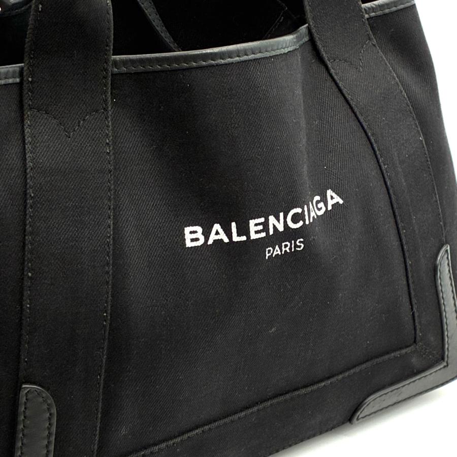 BALENCIAGA バレンシアガ ネイビーカバス S トートバッグ ハンドバッグ