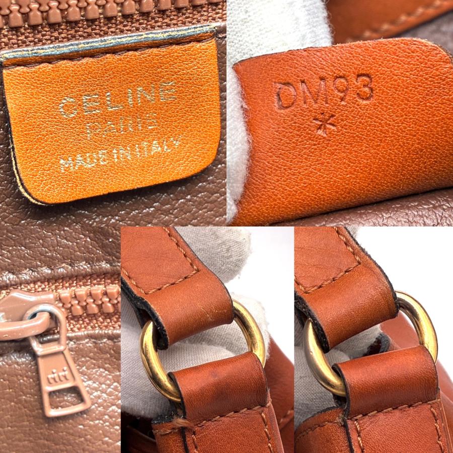 セリーヌ CELINE ショルダーバッグ 巾着バッグ トリオンフ クロス