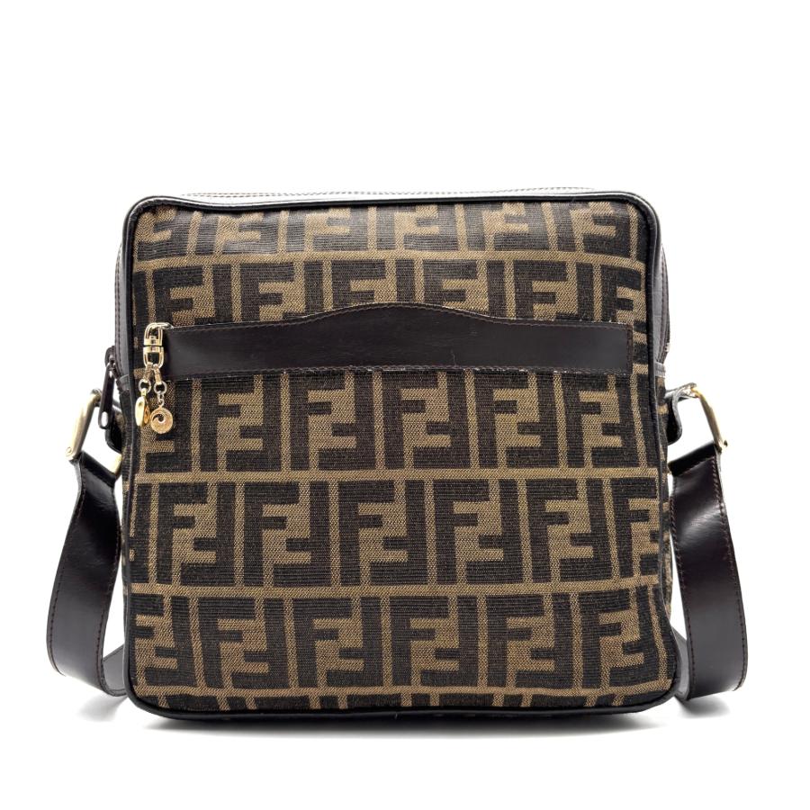 FENDI ズッカ柄 ショルダーバッグ フェンディ FENDI ズッカ ショルダーバッグ メッセンジャーバッグ