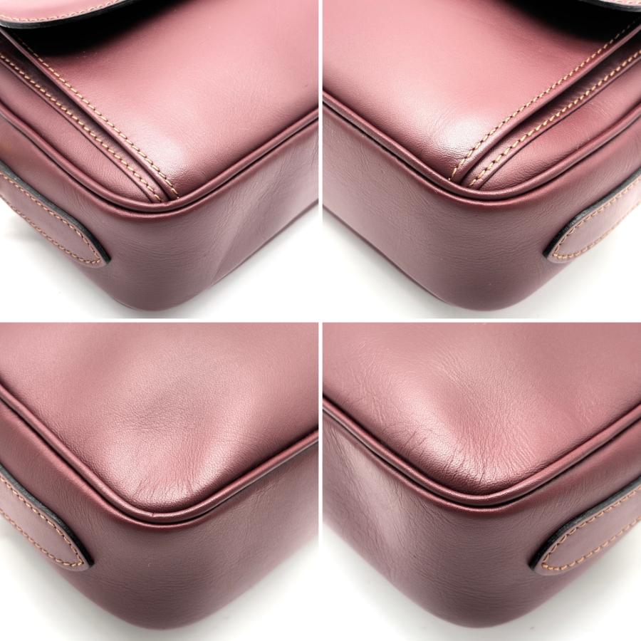 Cartier カルティエ マストライン ショルダーバッグ レザー ボルドー