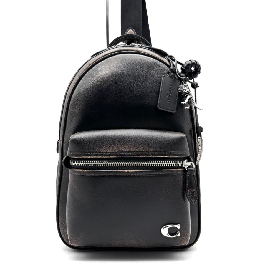 コーチ COACH チャーターパック ラブドレザー ボディバッグ ワン