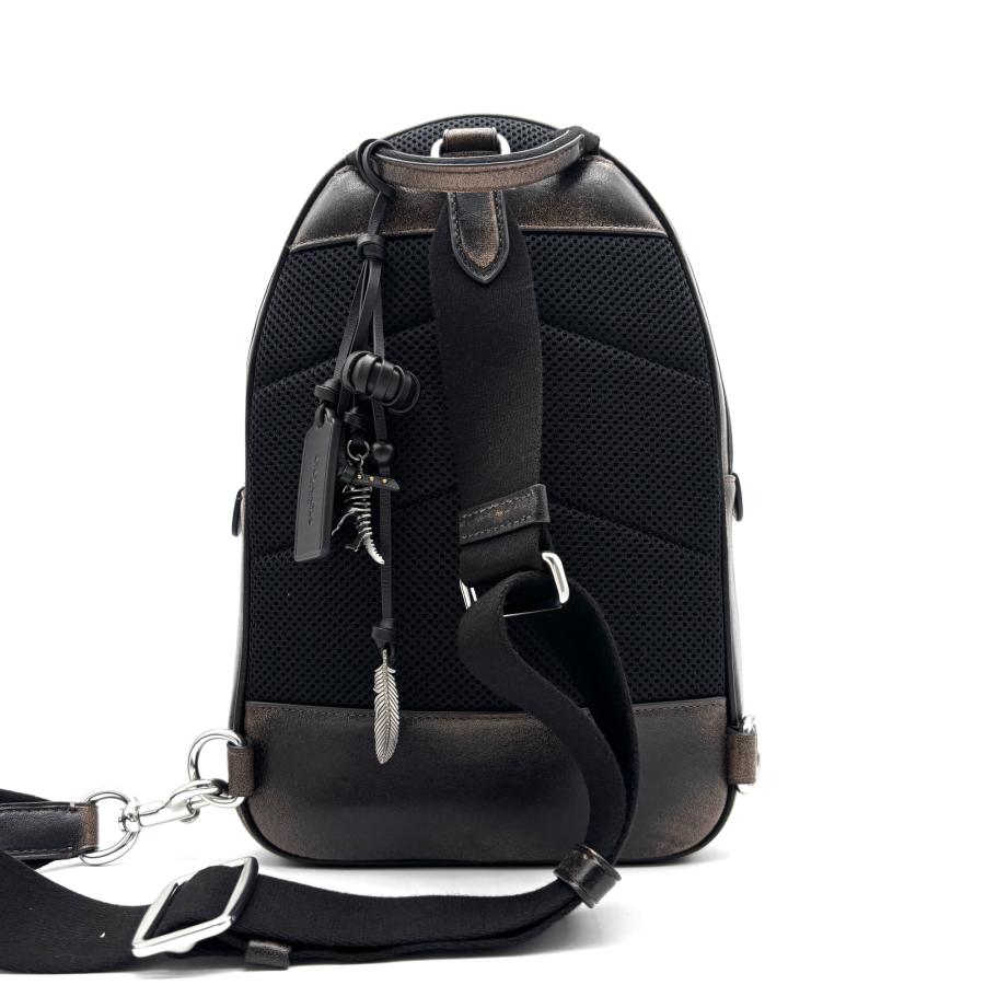 コーチ COACH チャーターパック ラブドレザー ボディバッグ ワン