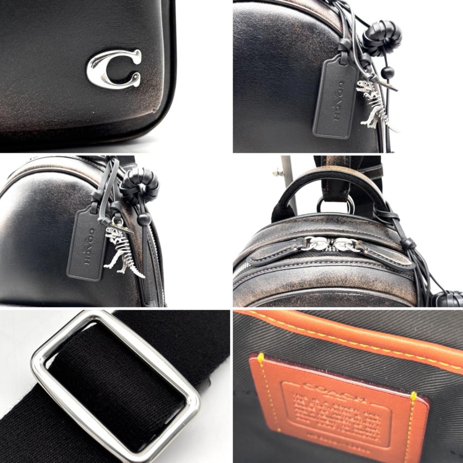 コーチ COACH チャーターパック ラブドレザー ボディバッグ ワン