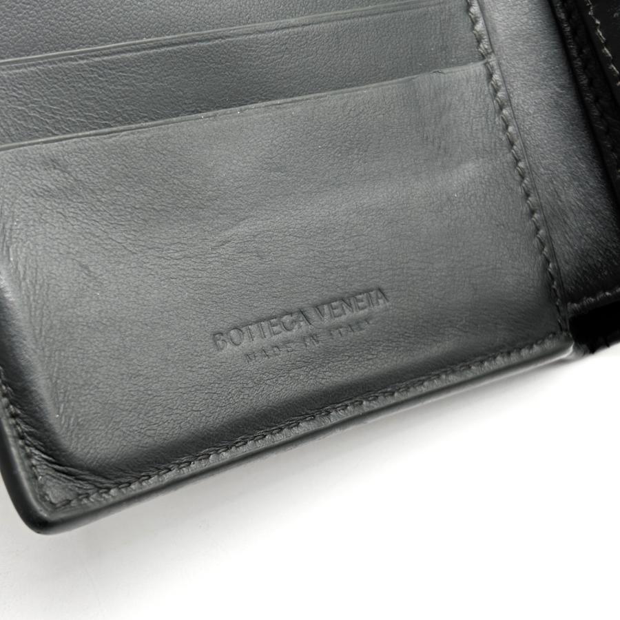 ボッテガヴェネタ BOTTEGA VENETA カセット マキシイントレ 二つ折り