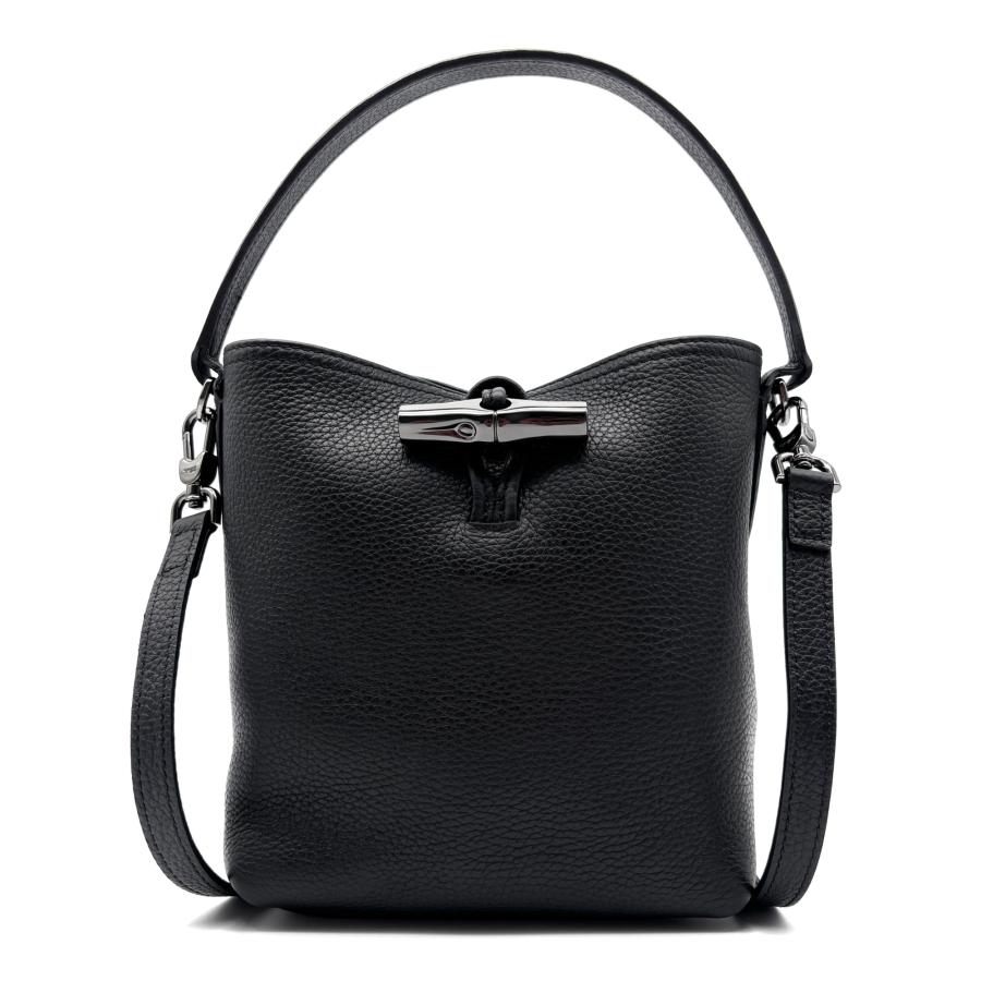 LONGCHAMP ロンシャン ロゾ バケットバッグ XS 2WAY ショルダー レザー