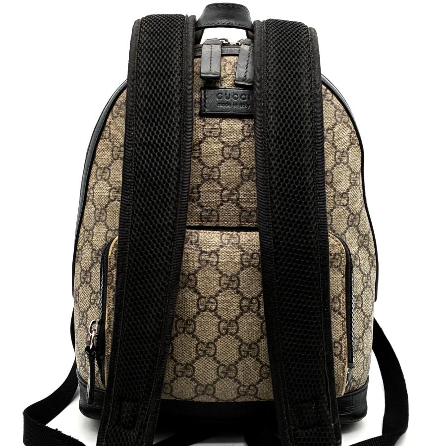 [最終値下げ‼️] GUCCI GGスプリーム ブラック リュックサック グッチ GUCCI GGスプリーム バックパック リュックサック デイパック