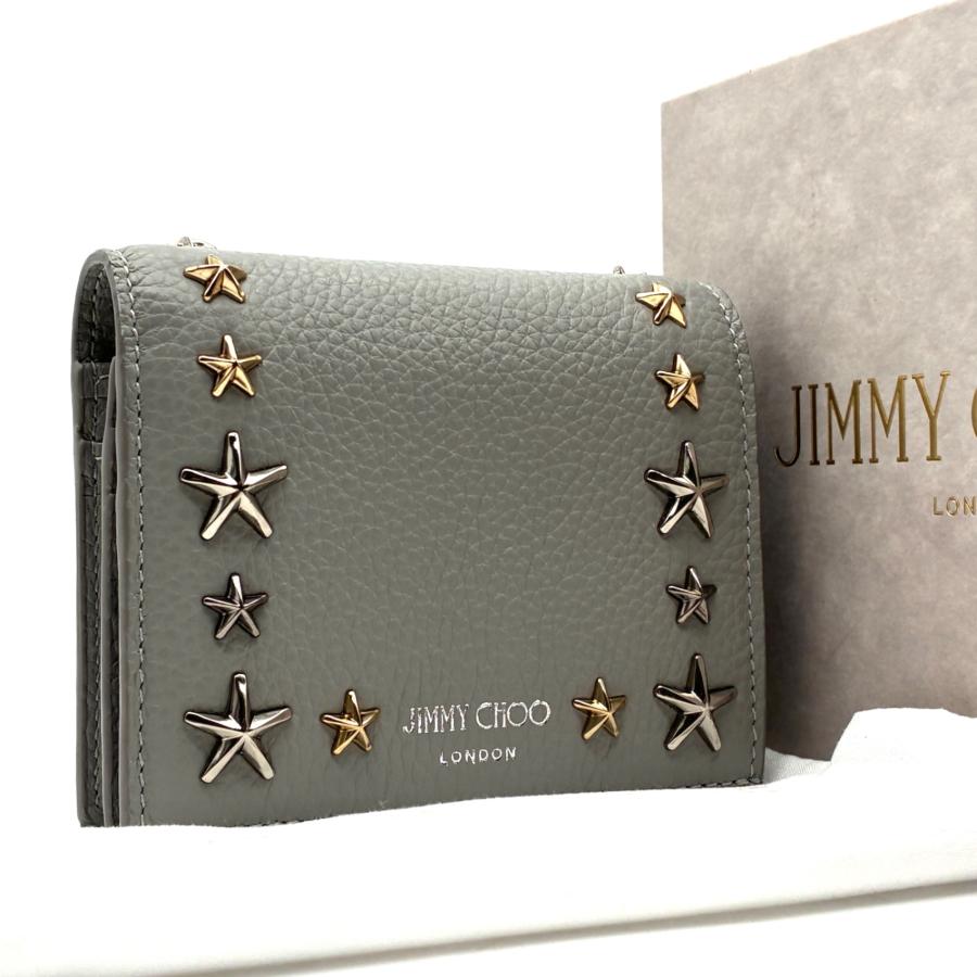 ジミーチュウ JIMMY CHOO 財布 二つ折り財布 ハンネ HANNE スター