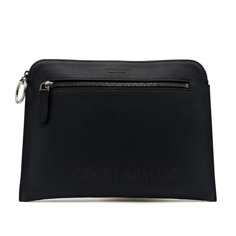 新品ジョルジオ アルマーニ レザー クラッチバッグ ビジネスバッグ 書類鞄 箱付 ジョルジオアルマーニ GIORGIO ARMANI クラッチバッグ セカンドバッグ