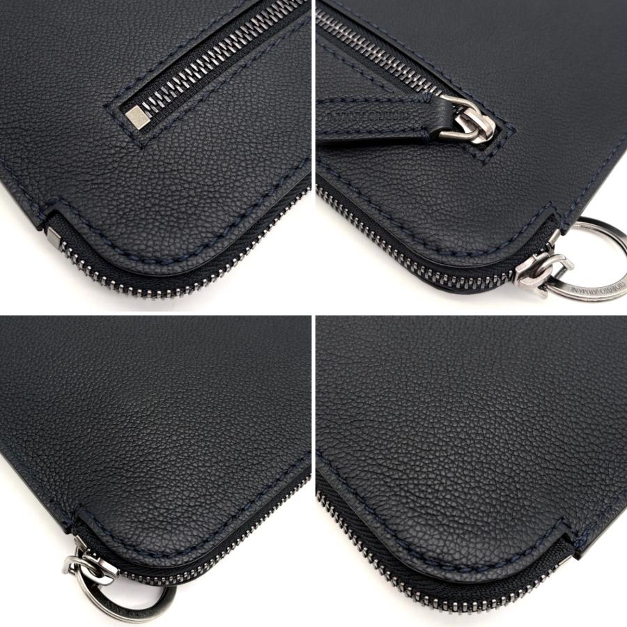 新品ジョルジオ アルマーニ レザー クラッチバッグ ビジネスバッグ 書類鞄 箱付 ジョルジオアルマーニ GIORGIO ARMANI クラッチバッグ セカンドバッグ