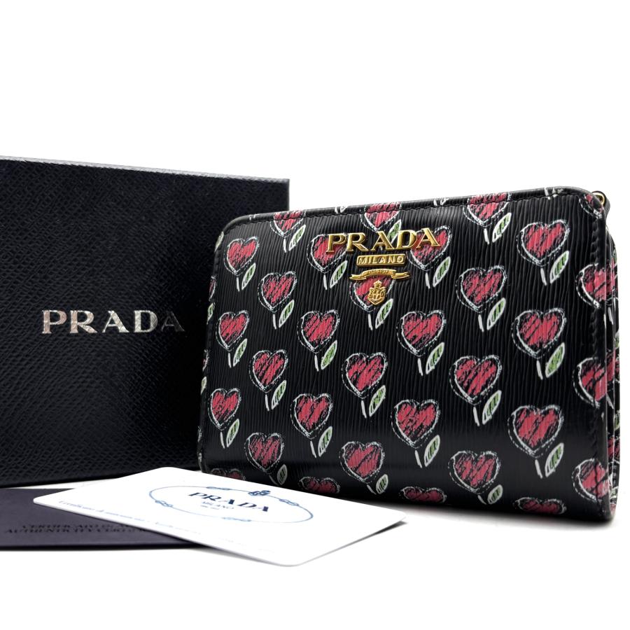 最終価格】『プラダ PRADA 』超美品‼️長財布 黒 ヴィッテロムーヴ