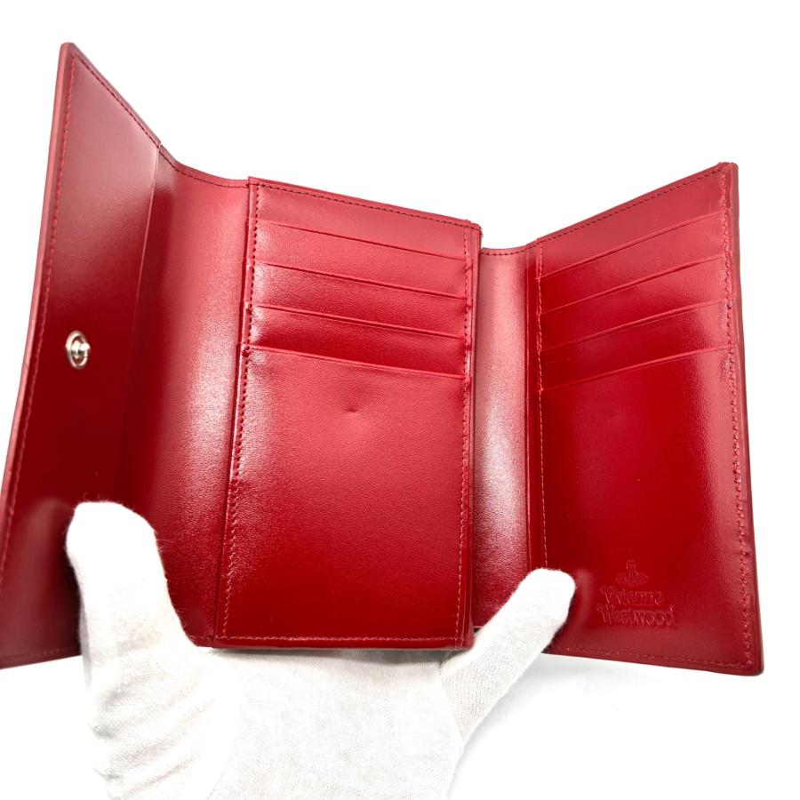 Vivienne Westwood ヴィヴィアンウエストウッド 三つ折り財布 がま口