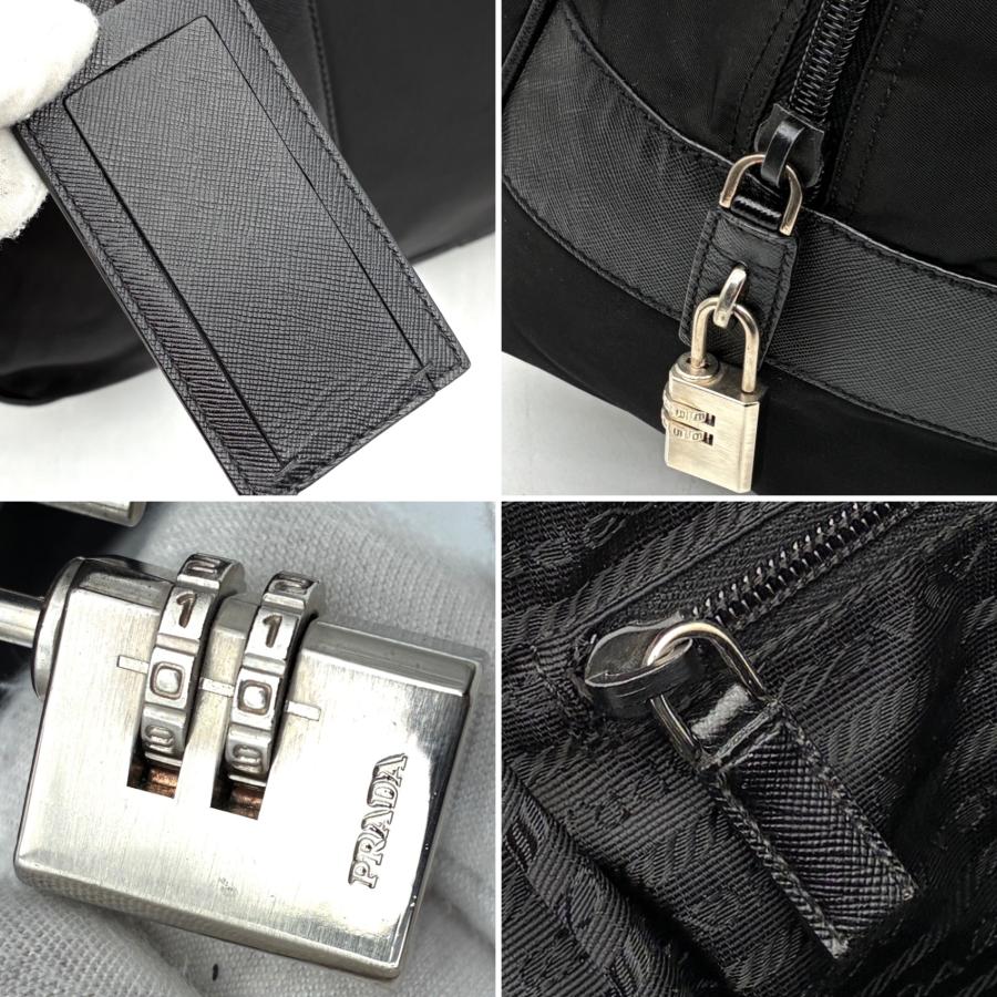 プラダ PRADA ボストン バッグ ビジネス トラベル テスート ナイロン