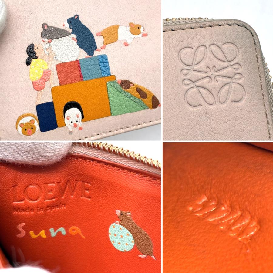 LOEWE ロエベ スナフジタ コラボ コインケース カードホルダー