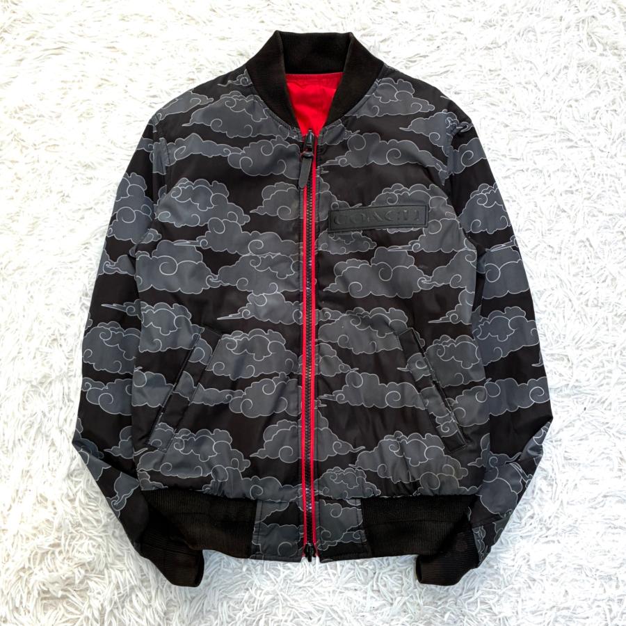 COACH コーチ リバーシブル MA-1 ブルゾン アウター NARUTO ナルト
