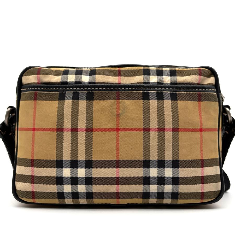 美品 バーバリー BURBERRY ノバチェック カメラバッグ ショルダー