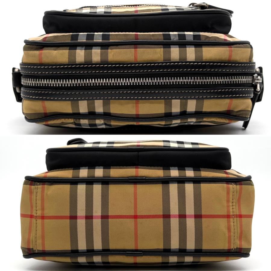 美品 バーバリー BURBERRY ノバチェック カメラバッグ ショルダー