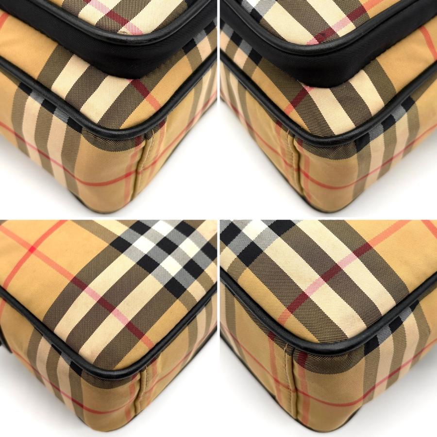 美品 バーバリー BURBERRY ノバチェック カメラバッグ ショルダー