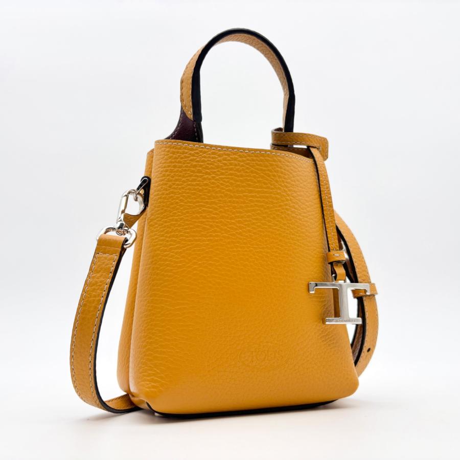 トッズ TOD'S Tタイムレス マイクロ 2way ハンドバッグ ショルダー