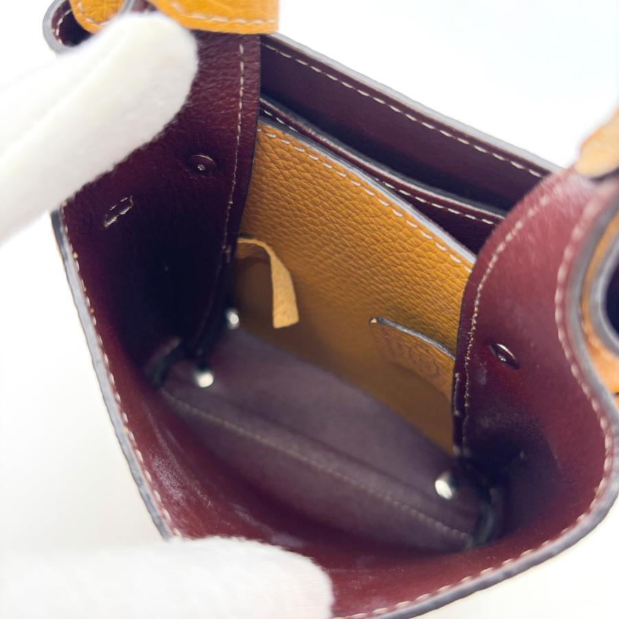 トッズ TOD'S Tタイムレス マイクロ 2way ハンドバッグ ショルダー
