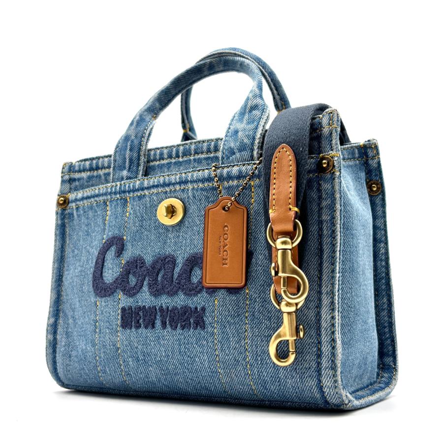 COACH コーチ 2WAY カーゴ トートバッグ ショルダーバッグ コーチ COACH カーゴ 20 2way トートバッグ ショルダーバッグ デニム