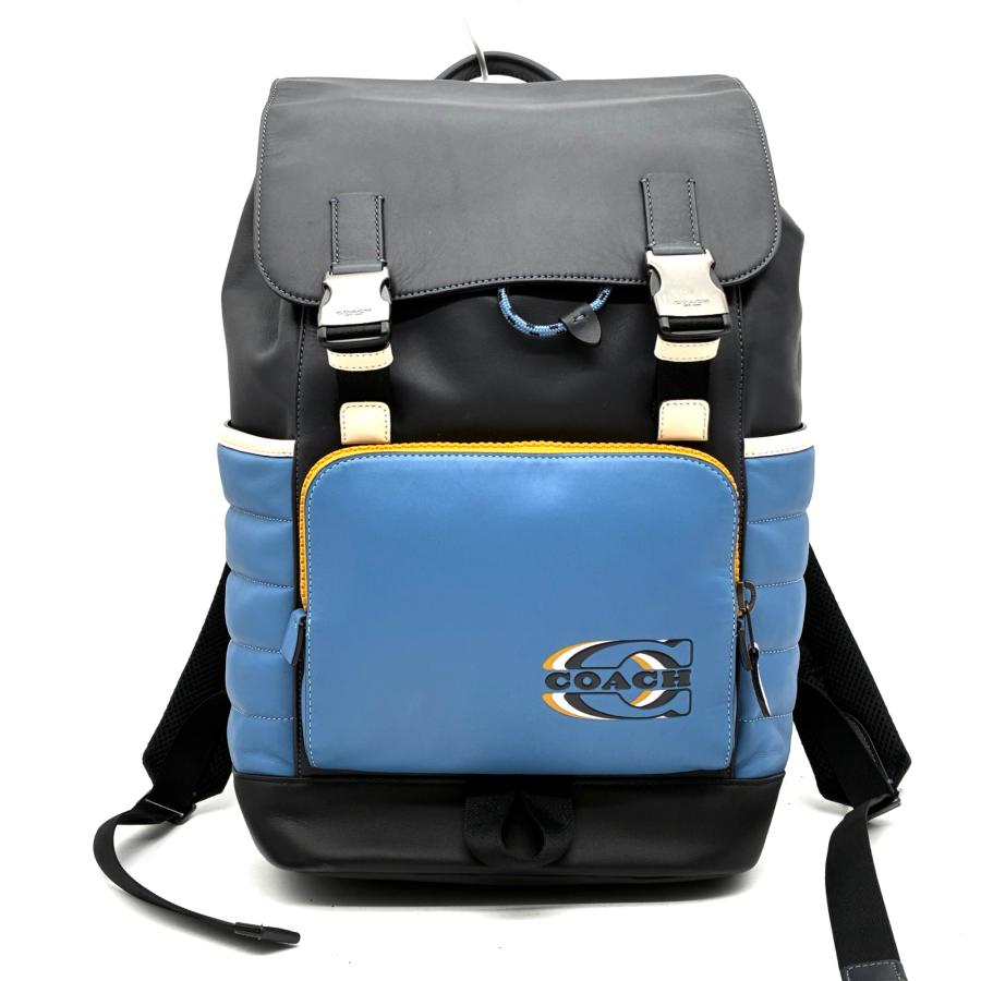 COACH コーチ トラック バックパック キルティング アンド コーチ 