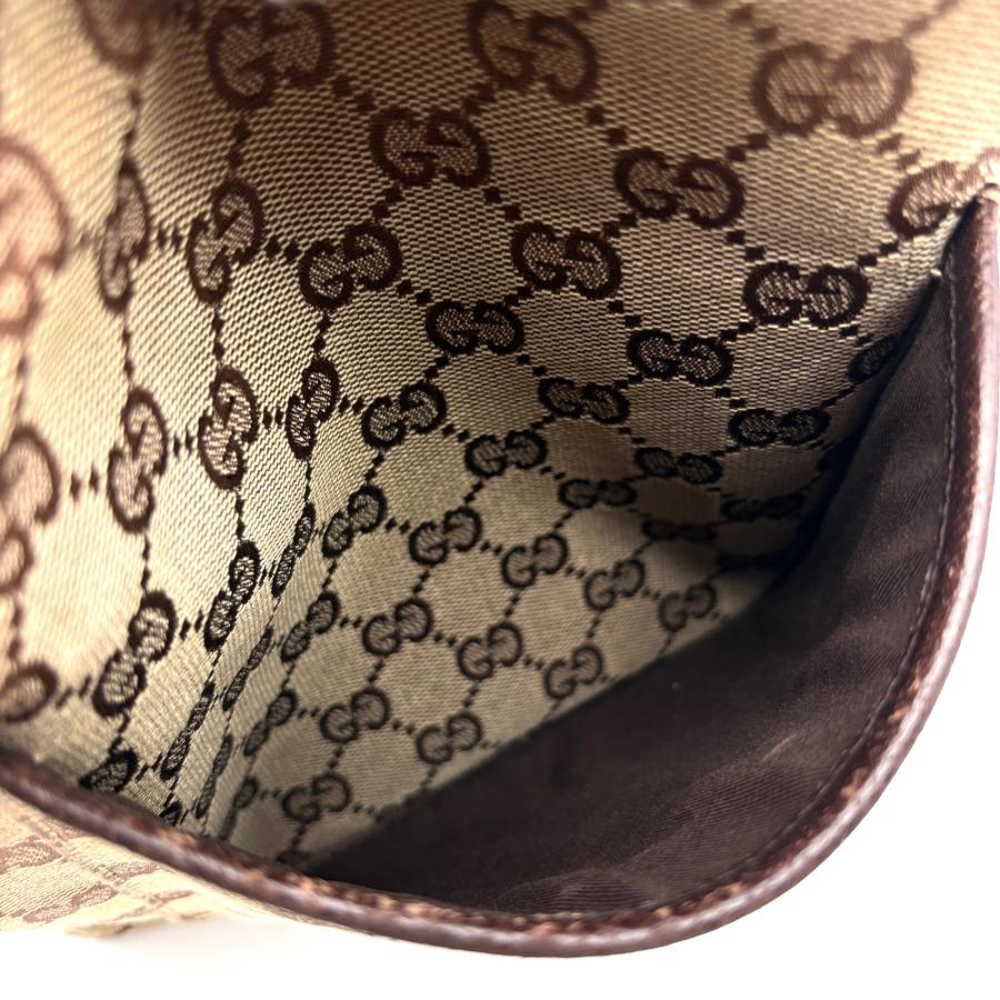 グッチ GUCCI GGキャンバス ショルダーバッグ メッセンジャーバッグ 