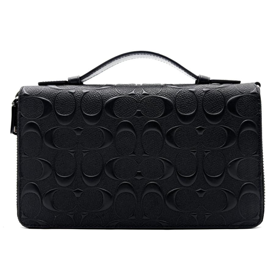 コーチ COACH シグネチャー オーガナイザー トラベル ウォレット 長