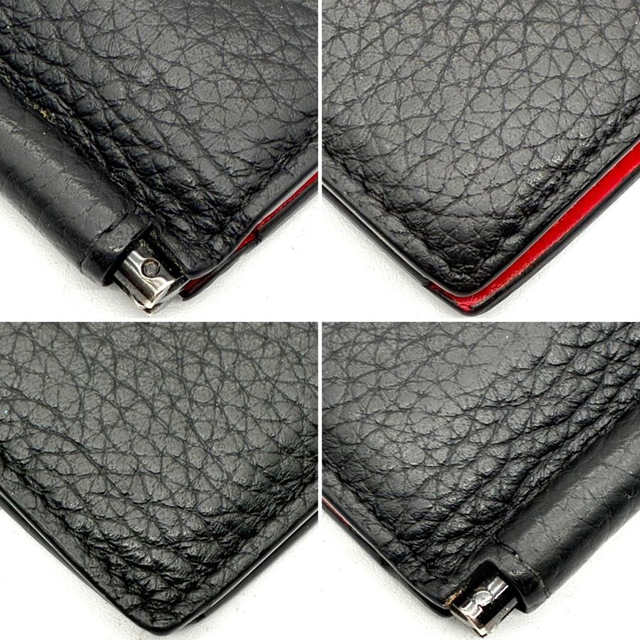 美品】クリスチャン ルブタン Christian Louboutin マネークリップ 二