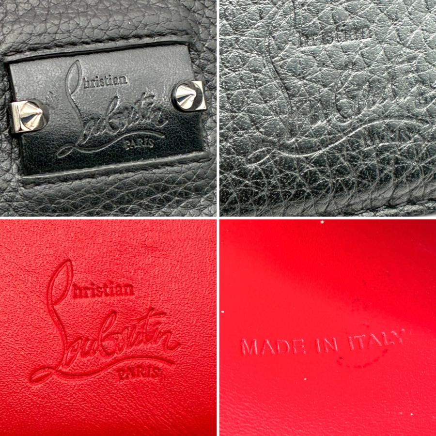 値下げ　美品　クリスチャンルブタン　財布 美品】クリスチャン ルブタン Christian Louboutin マネークリップ 二
