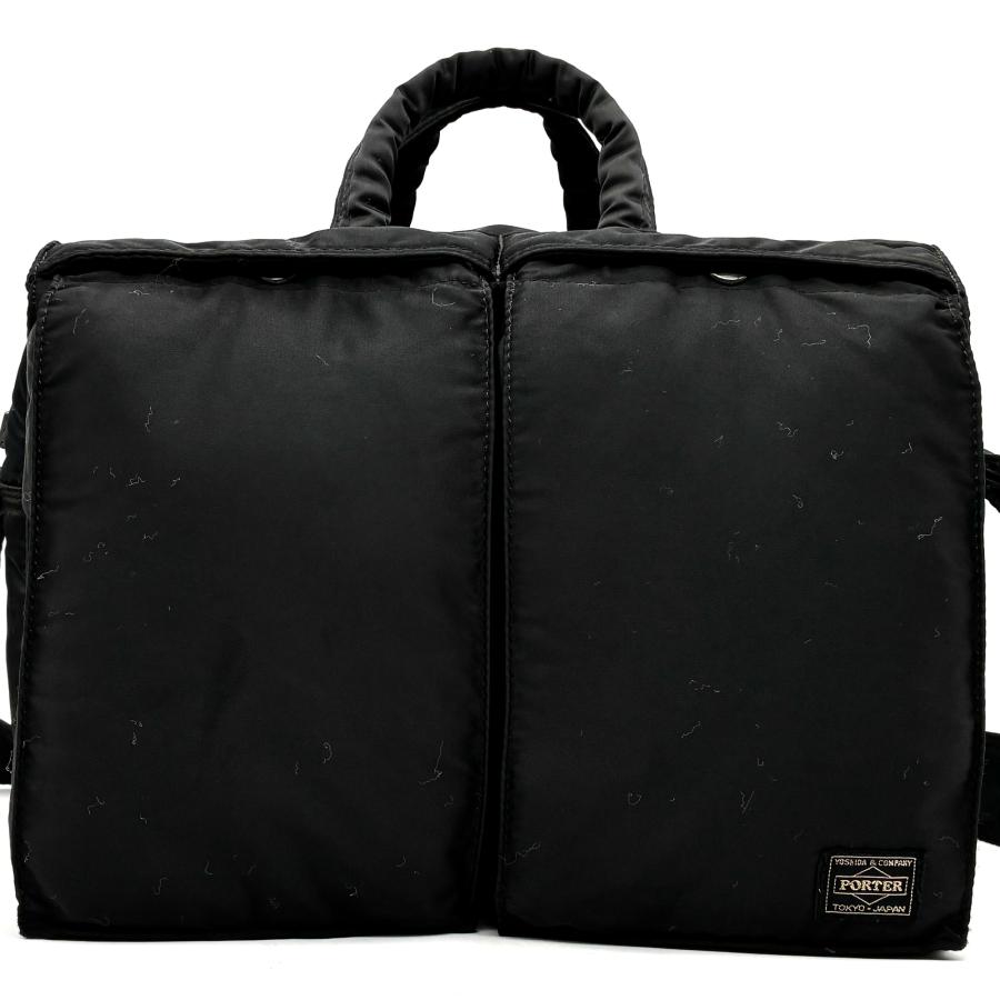 POTER TANKER 2Wayバッグ ビジネスバッグ ブラック PORTER ポーター タンカー TANKER 2WAY ヘルメットバッグ ショルダー