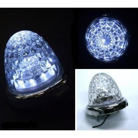 YAC（ヤック） LED流星マーカー ホワイト 24V用 : トラックショップ