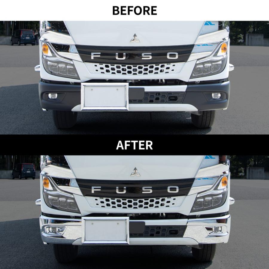 ジェットイノウエ メッキバンパーコーナー '20キャンター 標準車用 RH