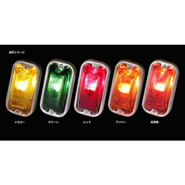 ジェットイノウエ　マーカーランプ　アンバー　１０個 ジェットイノウエ 10個セット LEDスターライトバスマーカー