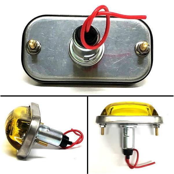 デベソマーカーランプ 24V-12W電球付 紅茶色 : トラックショップ
