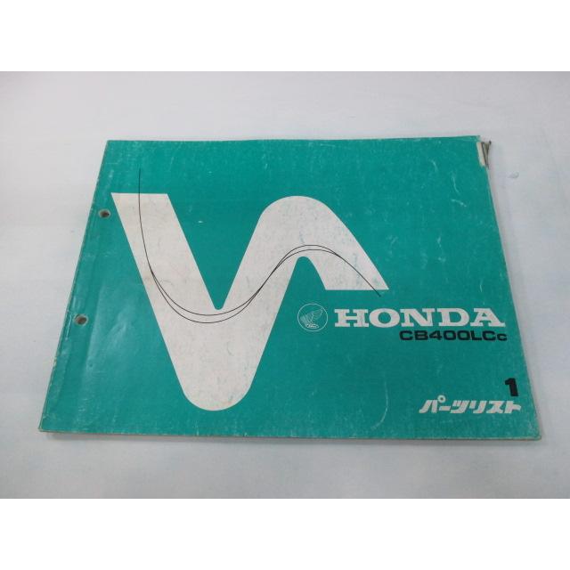 ホンダ（HONDA） CB400LC パーツリスト 1版 正規 中古 バイク 整備書