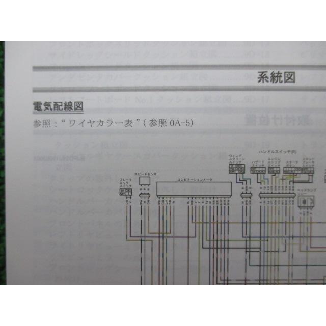 スカイウェイブ650LX サービスマニュアル スズキ 正規 中古 バイク 整備書 配線図有り AN650AL3 EBL-CP52A ds 車検 整備情報 72 スズキ（SUZUKI） スカイウェイブ650LX サービスマニュアル 正規 中古
